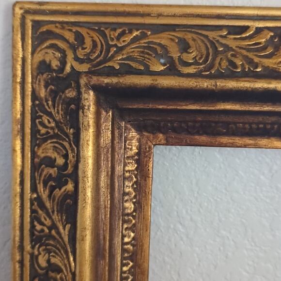 Antique 1700s-1800s Gold Gilt Large Wood Portrait Art Frame 26.5"× 21.25" - Picture 4 of 10